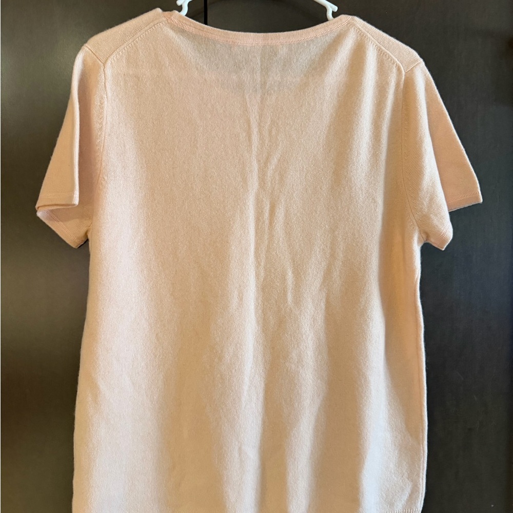 Chic Peach Short Sleeve Top - Picture 4 of 4